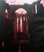 Caspar David Friedrich, Ruine Oybin bei Mondschein